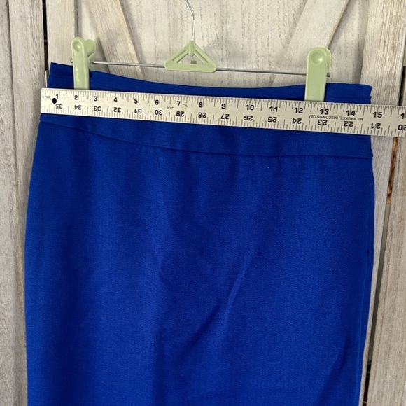 Cobalt Blue Pencil Skirt - Picture 5 of 8